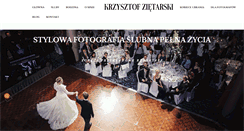 Desktop Screenshot of krzysztofzietarski.pl